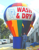 18' Tall Advertising Balloons - Click here for more info & prices.
