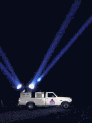 Search Lights On Truck
