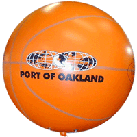Basketball Shape Advertising Balloons